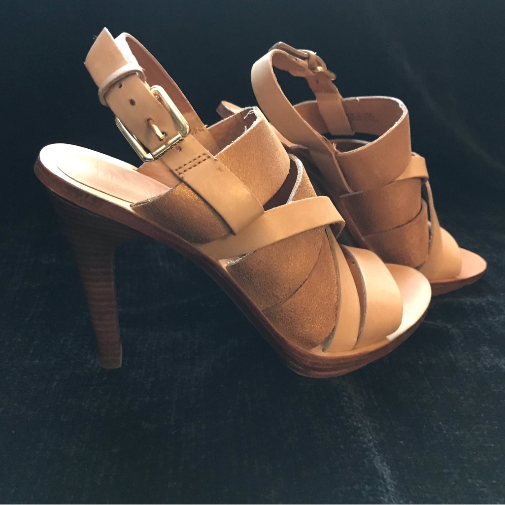 Michael Kors Collection Tan Heels